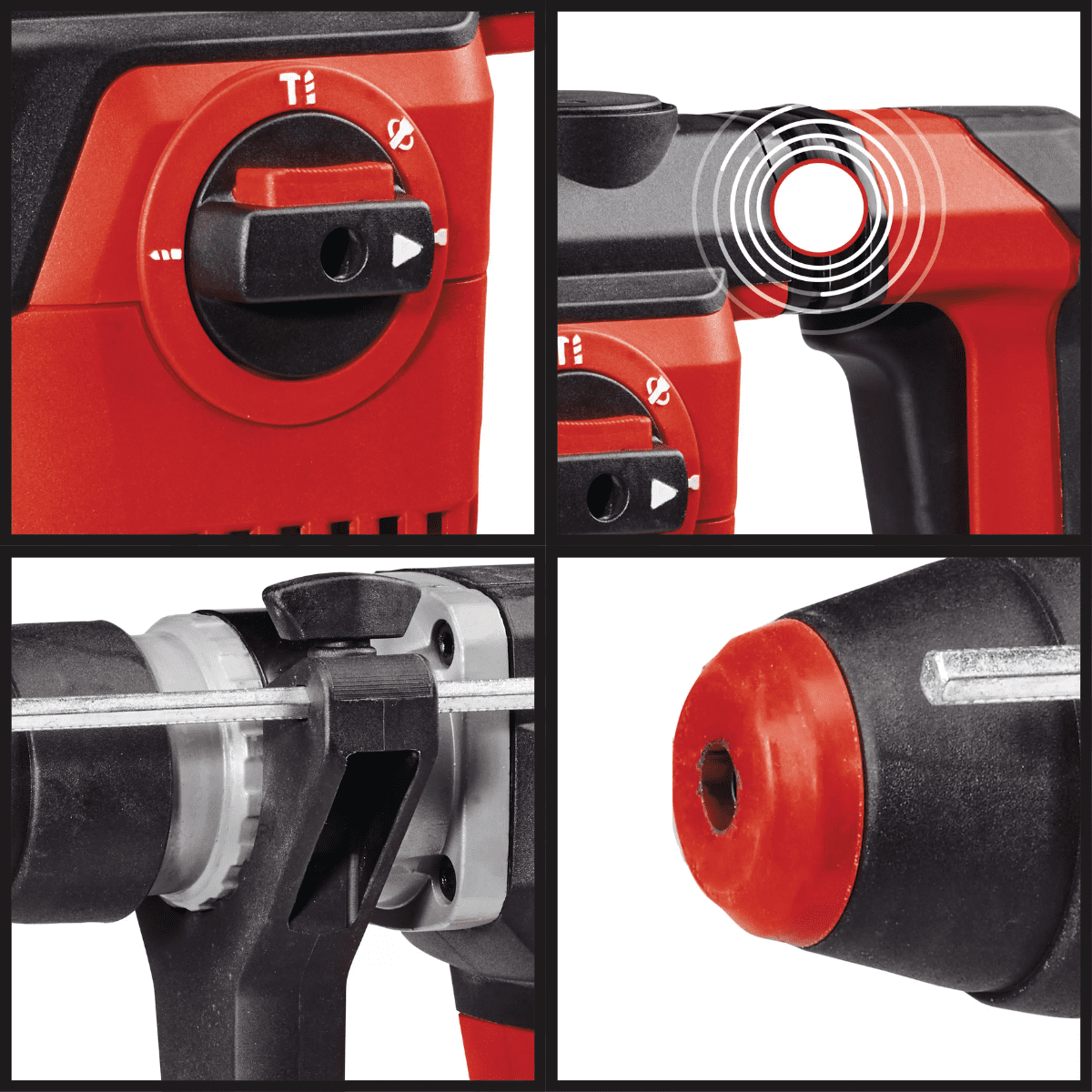 ROTOMARTILLO ELÉCTRICO EINHELL TE-RH 32-1600 4F - Cod. 4258508 - Imagen 4