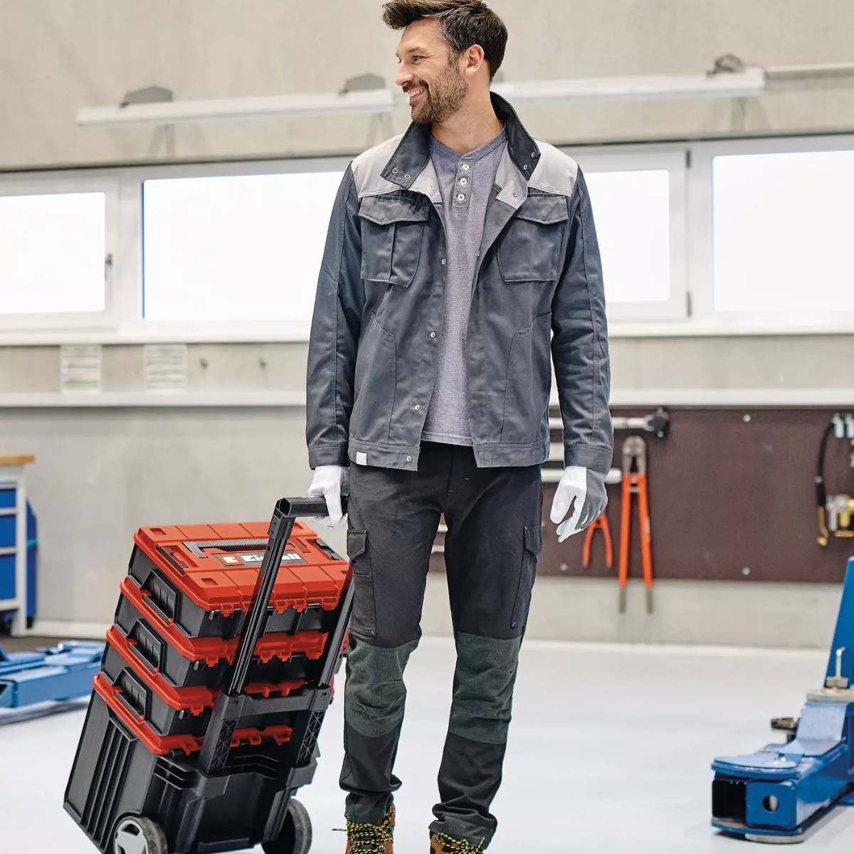 MALETÍN APILABLE TORRE DE MALETINES PARA HERRAMIENTAS E-CASE TOWER EINHELL - Cod. 4540015 - Imagen 3