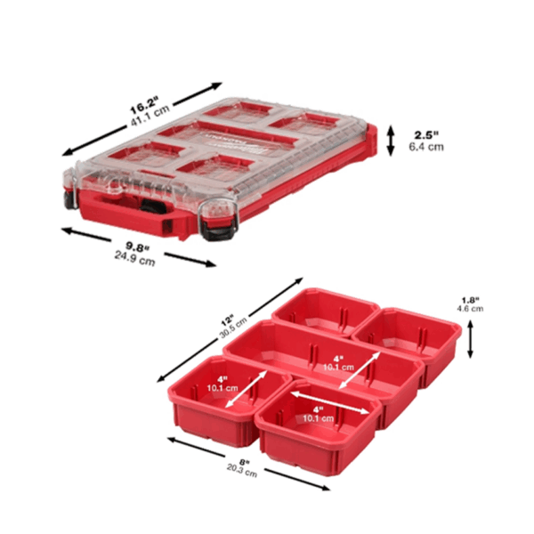 PACKOUT ORGANIZADOR COMPACTO DE PERFIL BAJO - Cod. 4822-8436 - Imagen 3